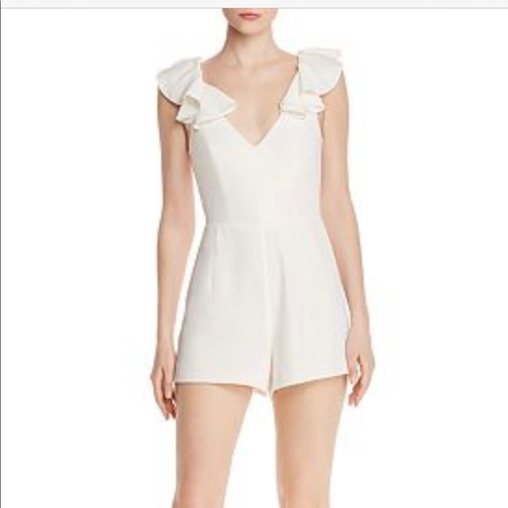 Amanda Uprichard - White Romper - new with tags